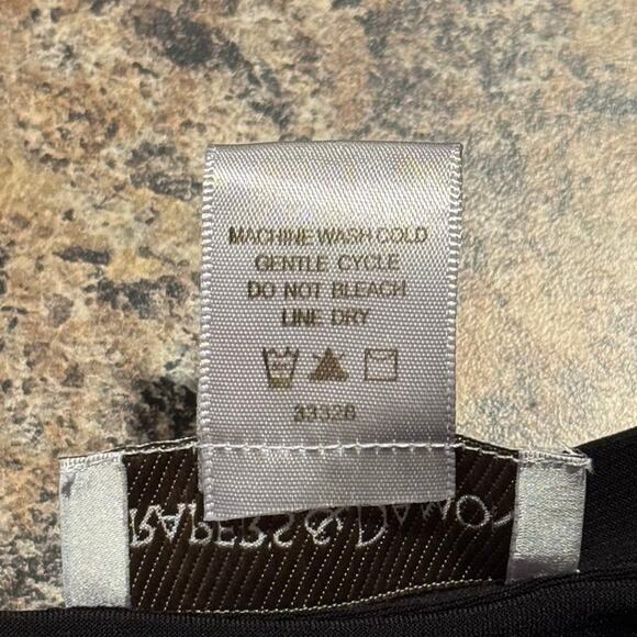 Drapers & Damons Jacket Minimalist Contemporary Artsy Zip Metallic Black 3XL - Picture 5 of 7